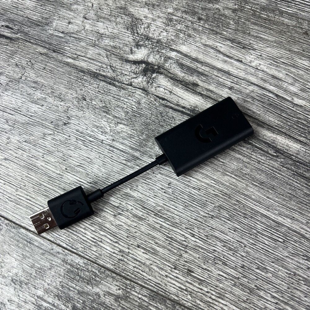 USB DAC Sound Card 881-000315 A00092 3.5mm Audio Adapter DongleFor Logitech G432